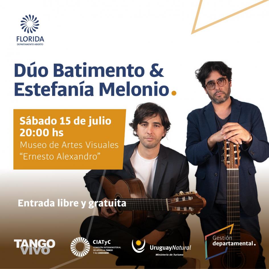 Dúo Batimento y Estefanía Melonio