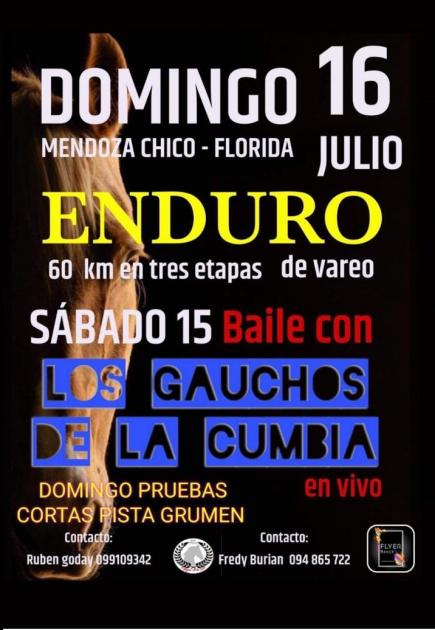 Enduro de vareo en Mendoza Chico 