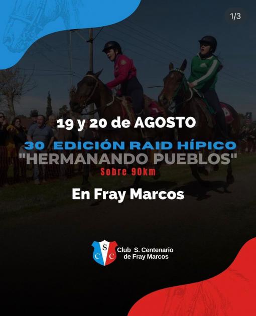 30a edición del Raid Hípico “Hermanando Pueblos”