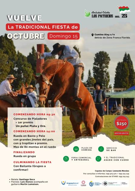 Tradicional Fiesta Criolla de octubre