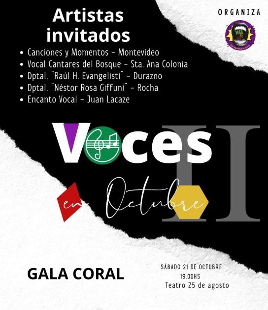 Gala coral "Voces de Octubre"