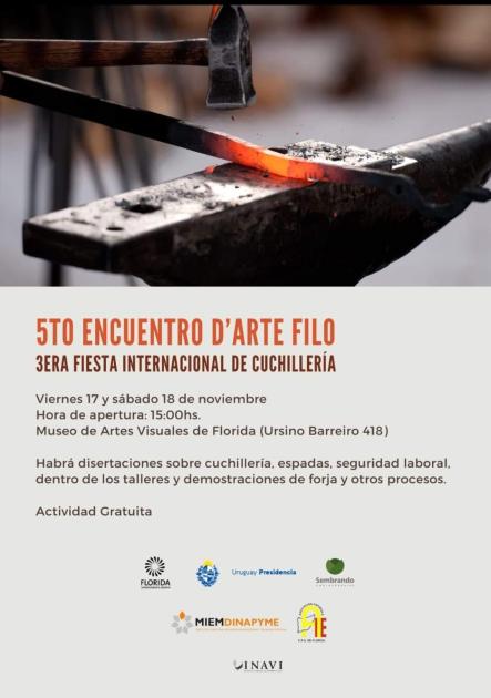 5to Encuentro D´Arte Filo - 3ra Fiesta Internacional de Cuchillería