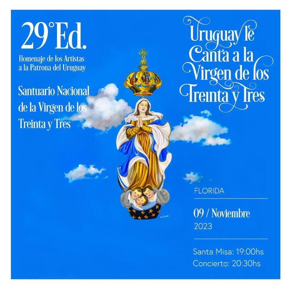 29° edición del Concierto Uruguay le Canta a la Virgen de los Treinta y Tres
