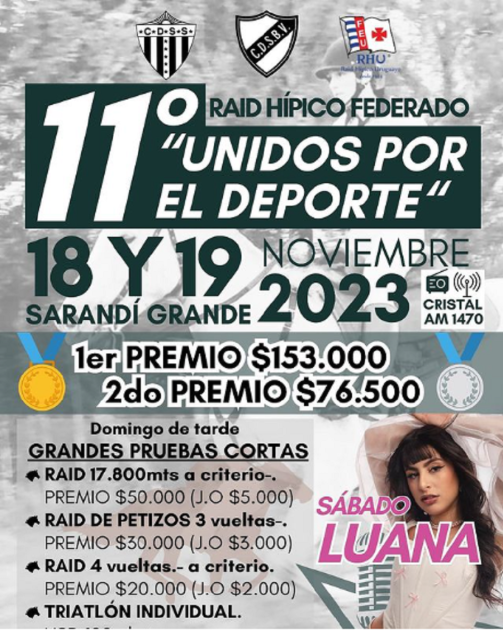 11ª edición Raid Hípico “Unidos por el Deporte”