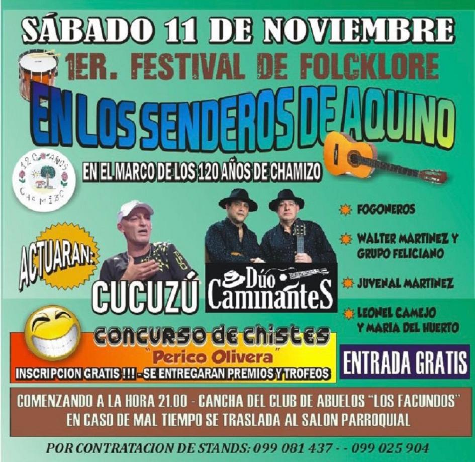 1er Festival de Folclore en los Senderos de Aquino