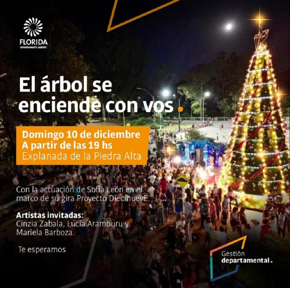 Encendido del árbol de Navidad