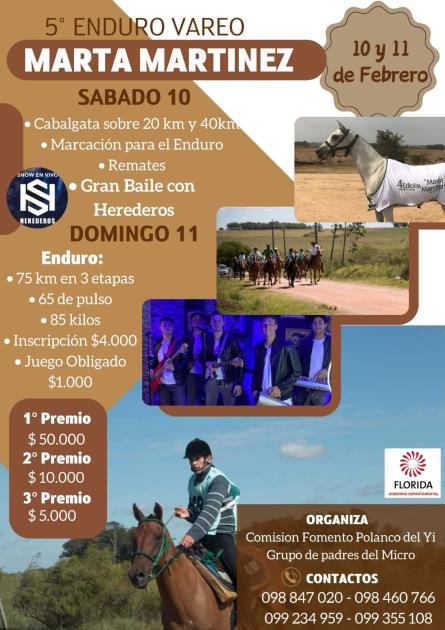 5to Enduro de Vareo "Marta Martínez" en Polanco del Yí
