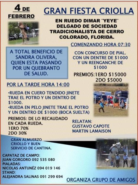4ta Gran Fiesta Criolla en Cerro Colorado