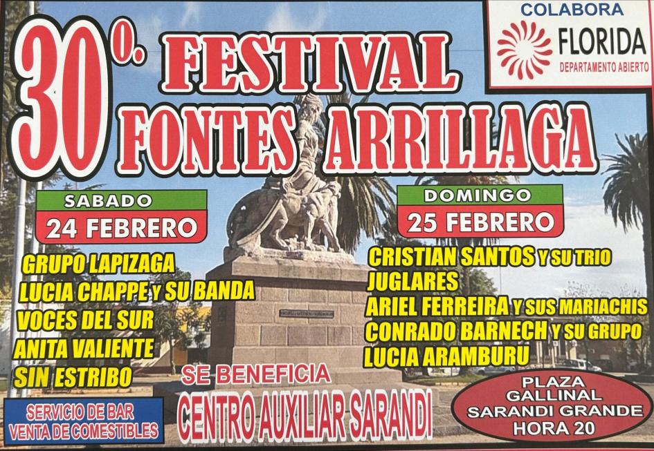 30° edición del Festival Fontes Arrillaga