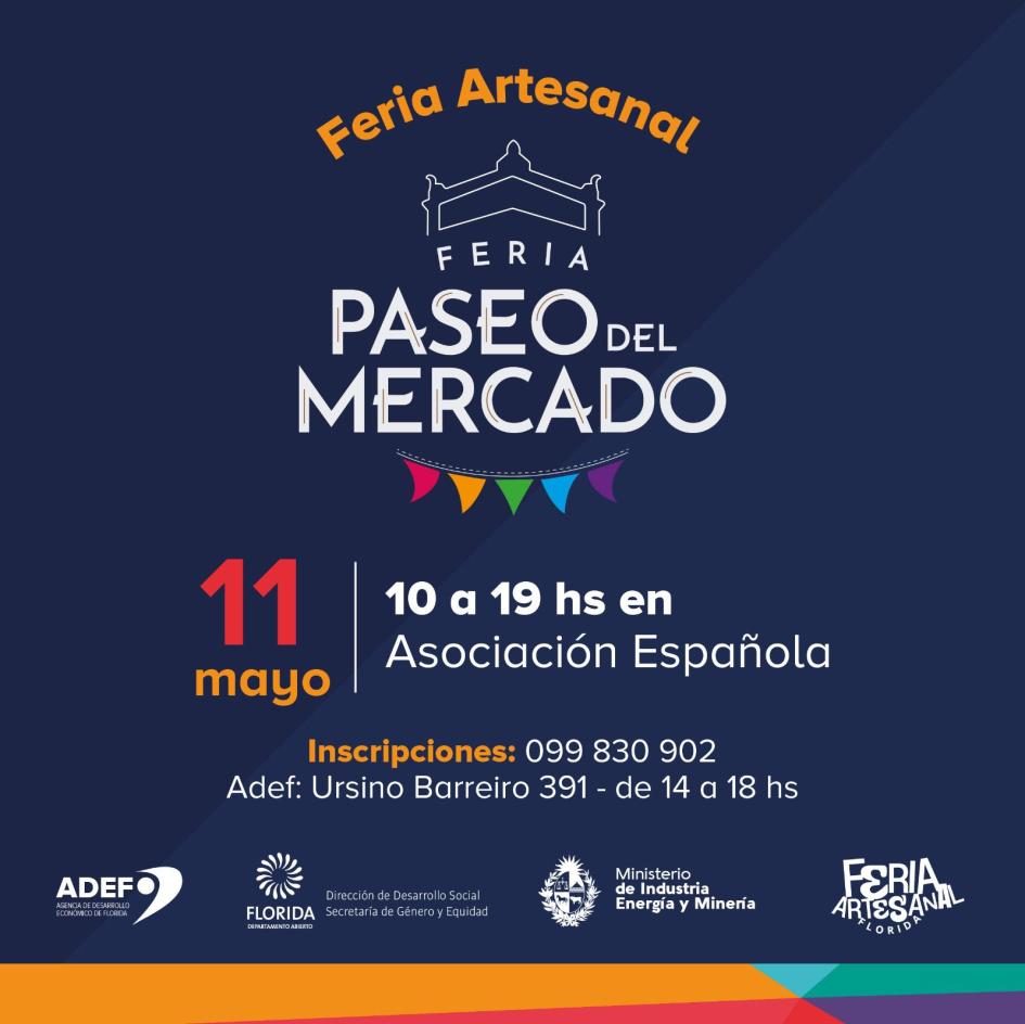 Feria artesanal "Paseo del Mercado"