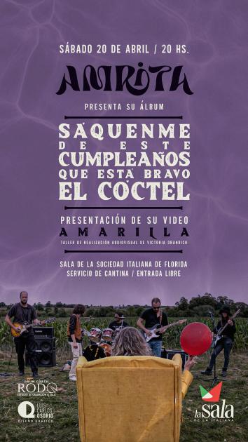 Presentación del nuevo álbum de "Amrita"