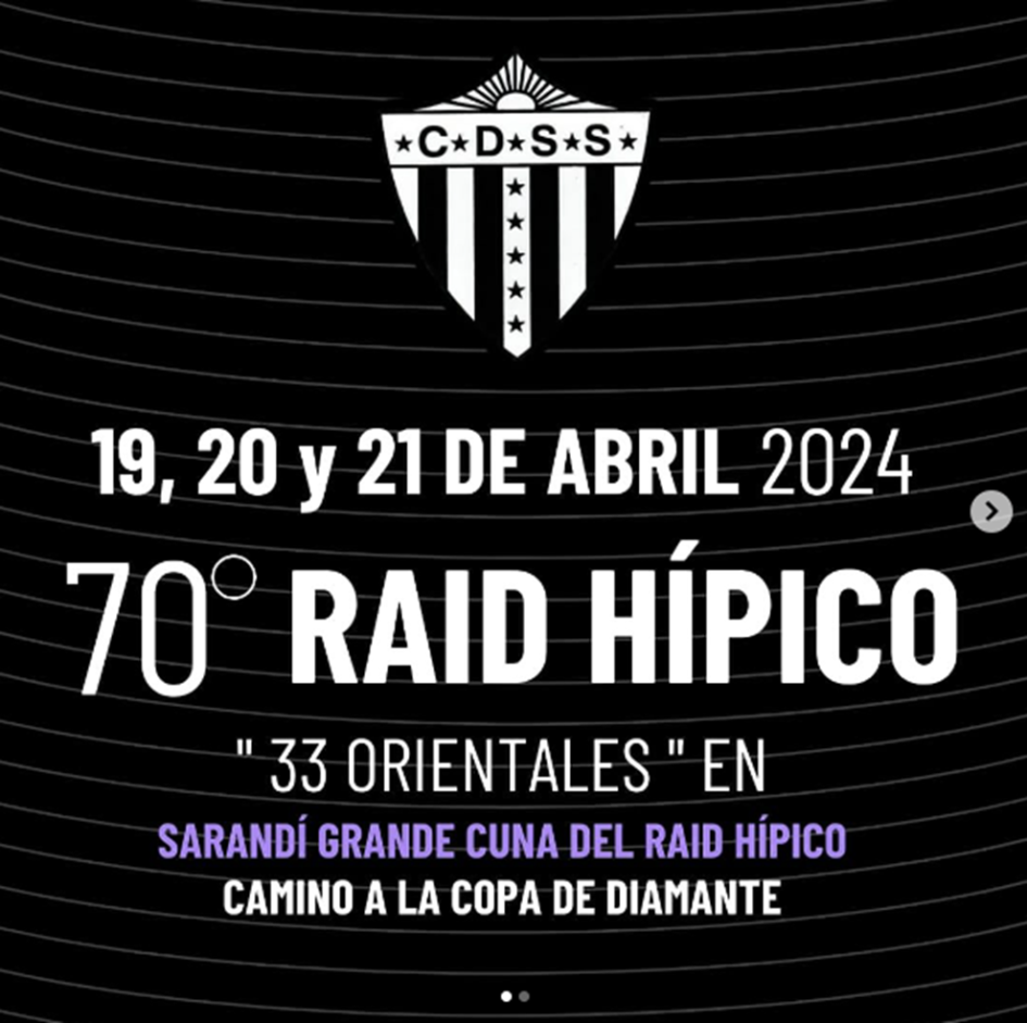 70° edición del Raid Hípico "33 Orientales"