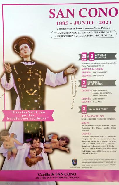 Día de San Cono - Actividades religiosas