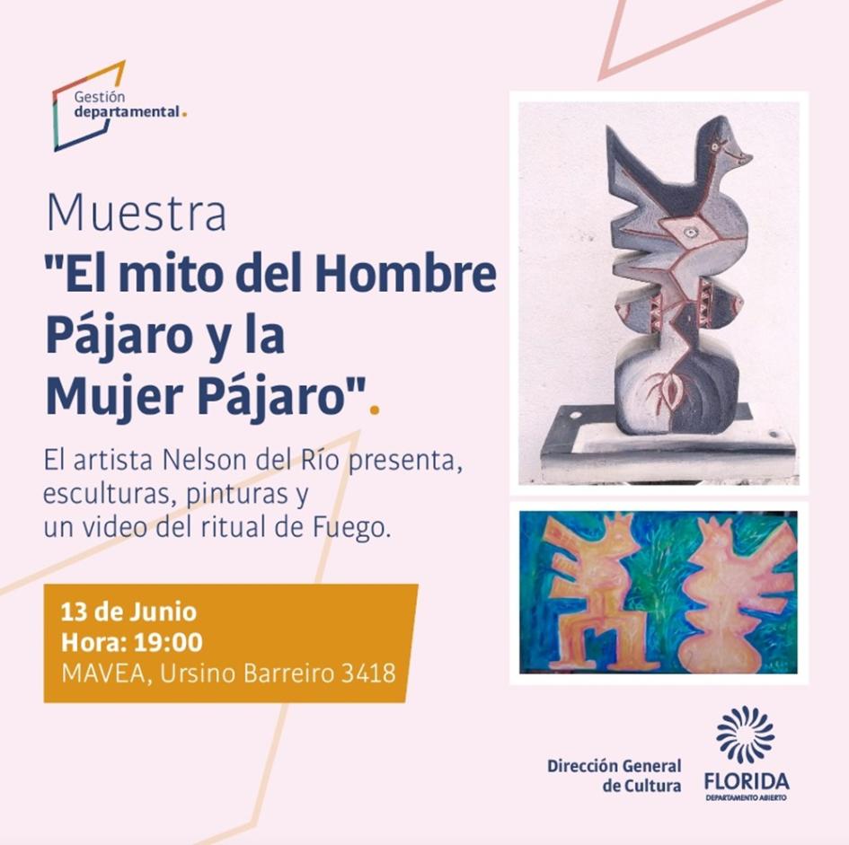 Apertura de la muestra "El mito del Hombre Pájaro y la Mujer Pájaro"