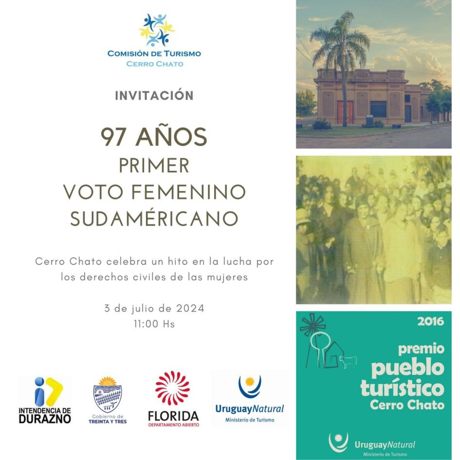 97° aniversario del Primer Voto Femenino Sudamericano