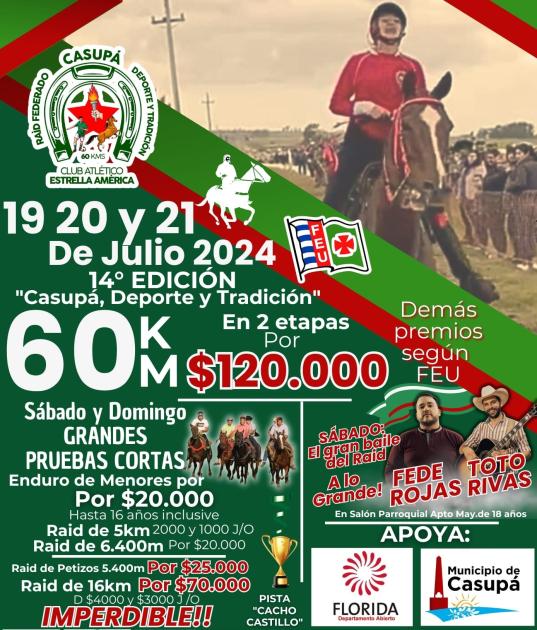 14° edición raid hípico “Casupá, Deporte y Tradición”