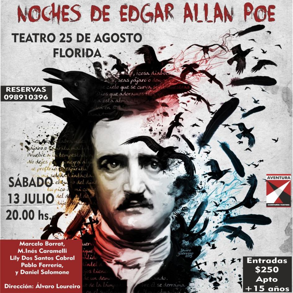 Obra teatral "Noches con Edgard Allan Poe"