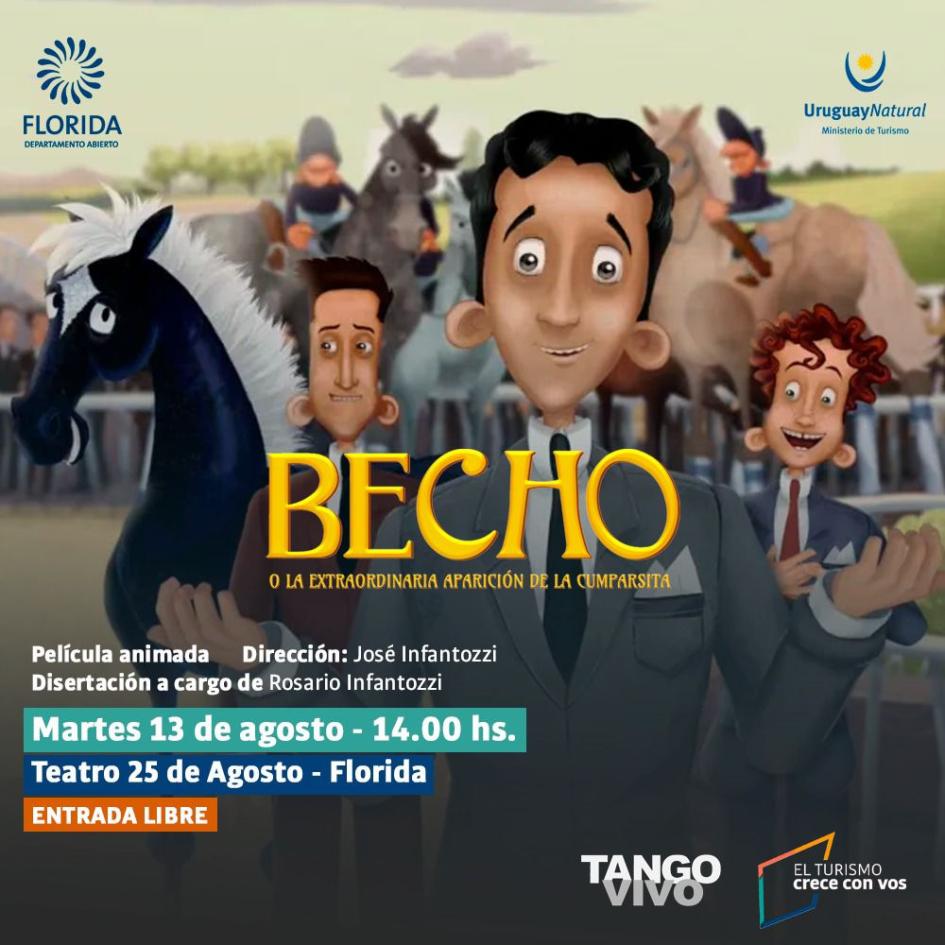 Película animada "Becho, o la extraordinaria aparición de La Cumparsita""