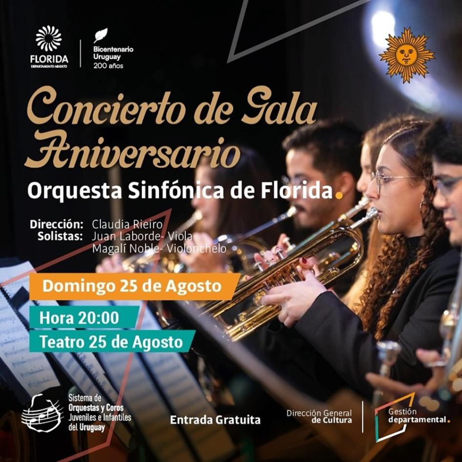 Concierto de Gala Aniversario - Orquesta Sinfónica de Florida