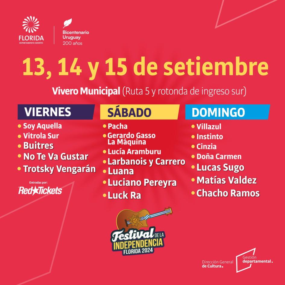 3° edición del Festival de la Independencia