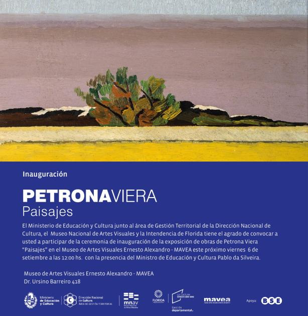 Muestra itinerante de Petrona Viera en Florida