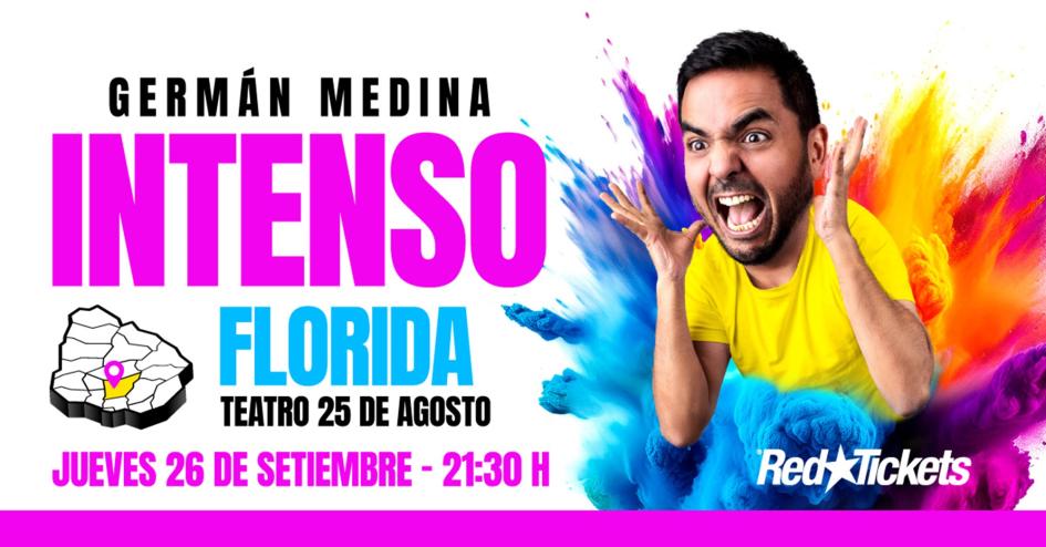 Germán Medina presenta "Intenso"