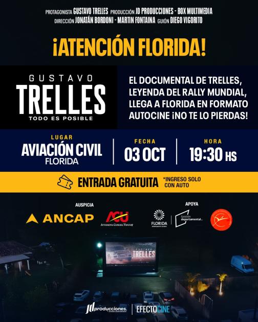 Autocine "Gustavo Trelles, todo es posible"