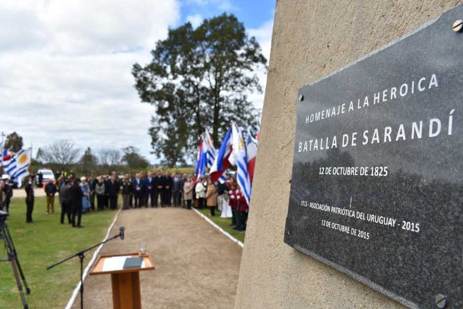 Actos conmemorativos por el 199º aniversario de la “Batalla de Sarandí”