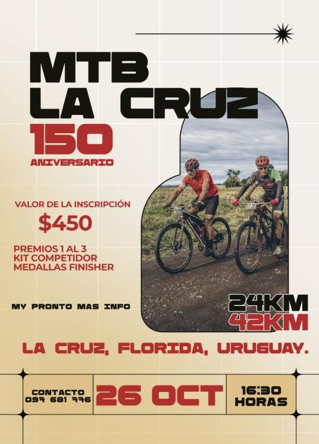 Competencia de MTB - 150 aniversario de La Cruz