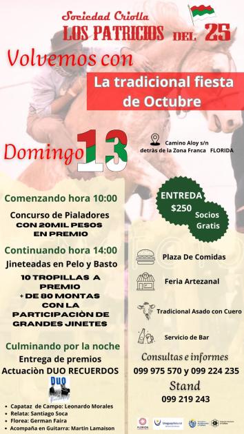 Tradicional Fiesta Criolla de Octubre