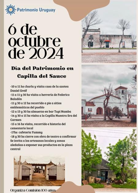Día del Patrimonio en Capilla del Sauce