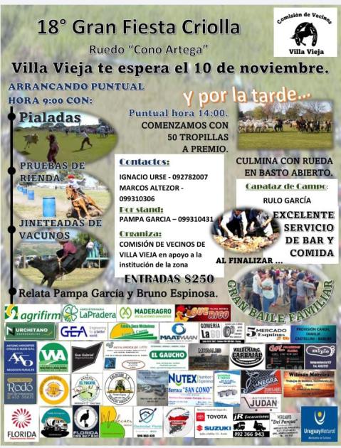 18° edición de las Criollas de Villa Vieja
