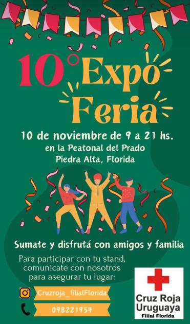 10° edición de la Feria Artesanal a beneficio de Cruz Roja Florida