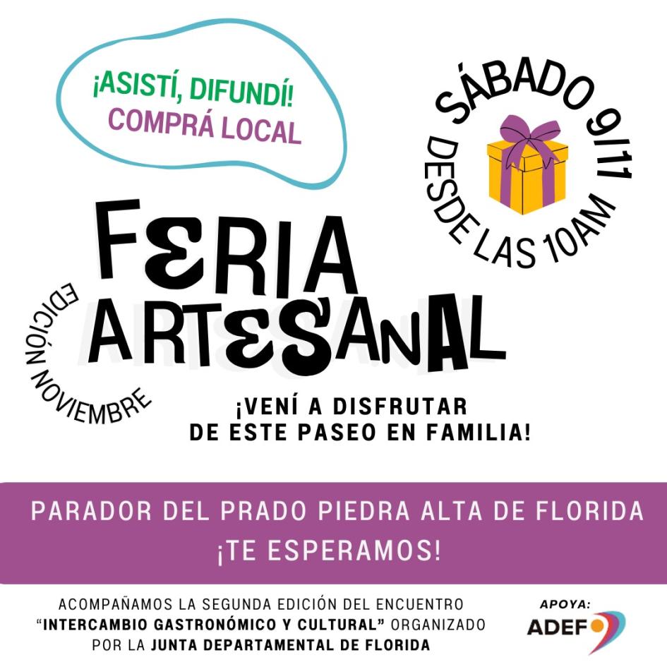 Feria Artesanal - edición noviembre