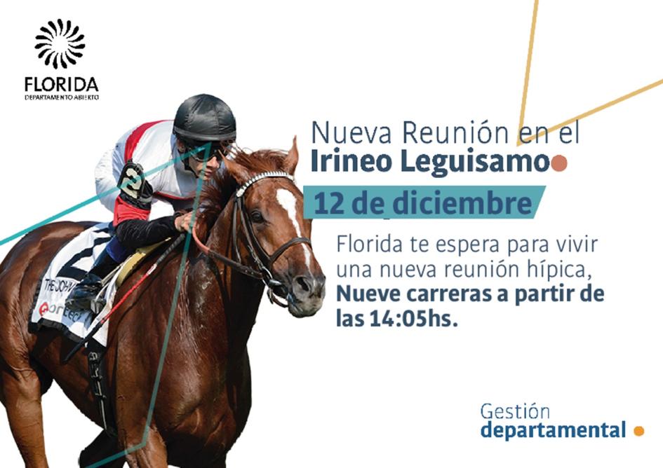 Nueva reunión hípica en el Irineo Leguisamo