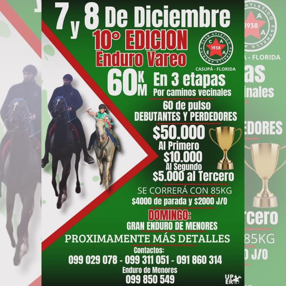 10° edición Enduro Vareo del Club Atlético Estrella América