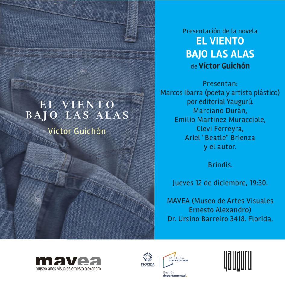 Presentación de la novela "El Viento Bajo las Alas"
