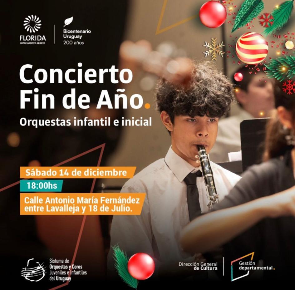 Concierto de Fin de Año de las Orquestas Infantil e Inicial