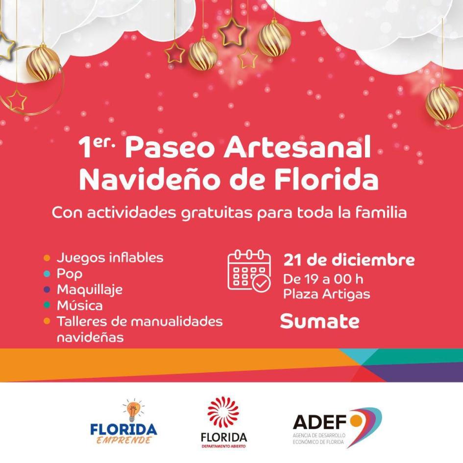1er Paseo Artesanal Navideño de Florida