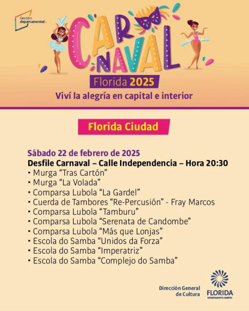 Desfile de Carnaval 2025 - Calle Independencia