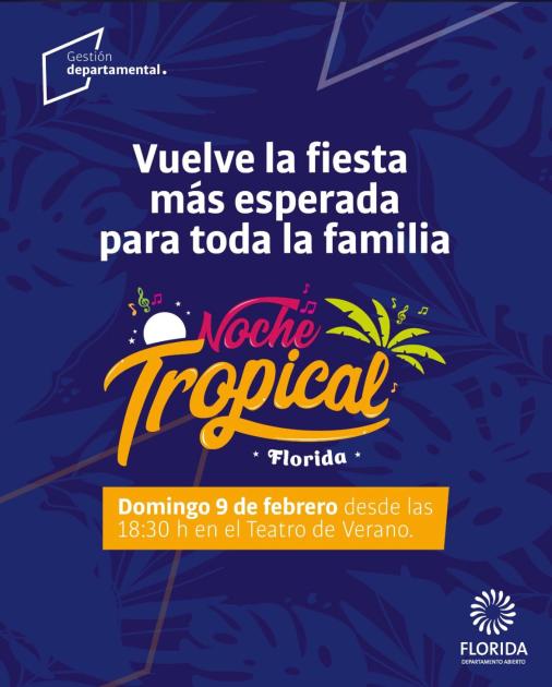 Noche Tropical en Teatro de Verano