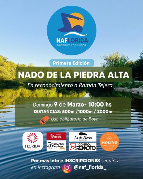 Primera edición de Nado en la Piedra Alta