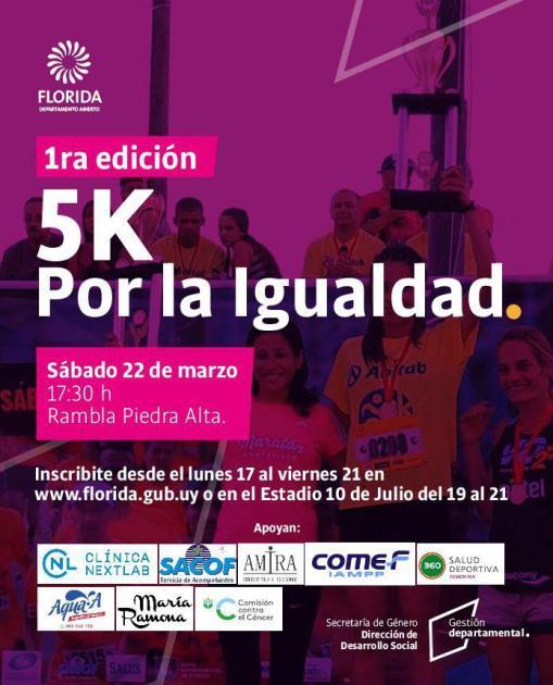 5K por la Igualdad en el Mes de la Mujer
