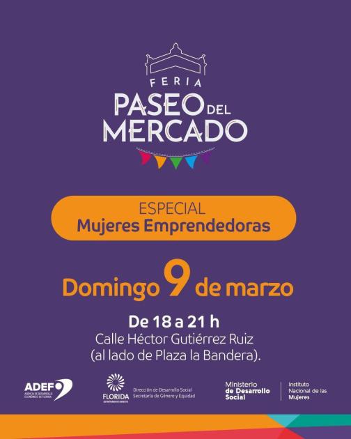 Feria Paseo del Mercado - Especial Mujeres Emprendedoras