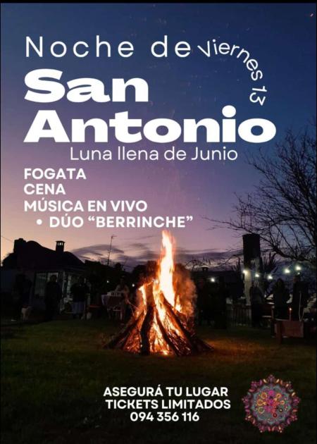 Noche de San Antonio en Villa 25 de Agosto