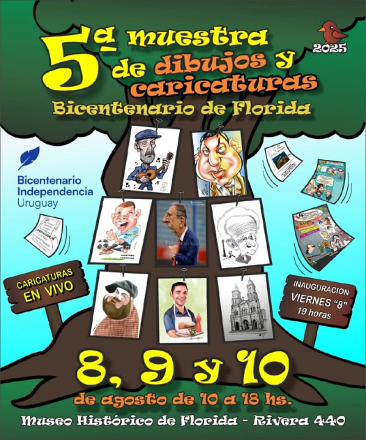 5ª Muestra de Dibujos y Caricaturas en el marco del Bicentenario