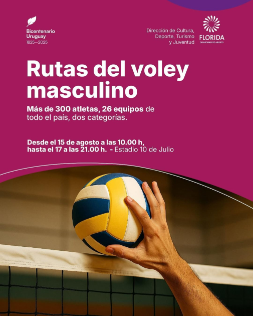 2da edición de la Ruta del Vóley Masculina
