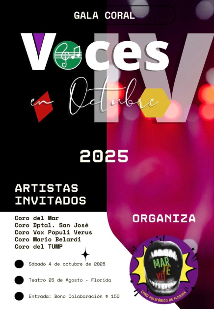 Gala Coral Voces en Octubre