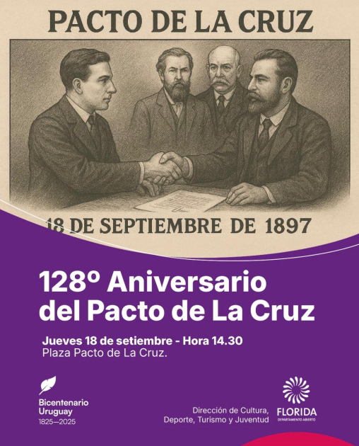128° aniversario del Pacto de la Cruz