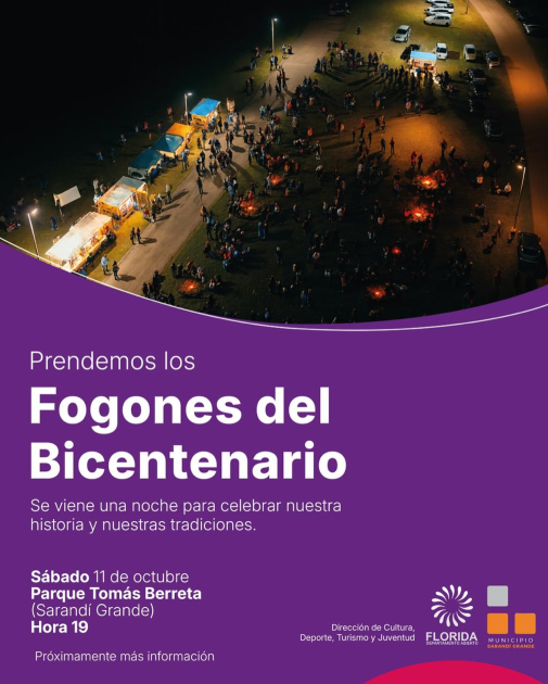 Fogones del Bicentenario en Sarandí Grande
